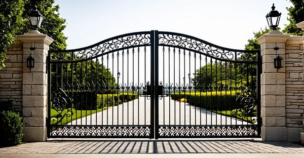 Portillons extérieurs : élégance et sécurité sur mesure