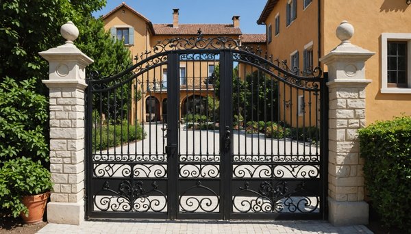 Portillon en fer forgé : avantages et critères de choix de l'ouverture